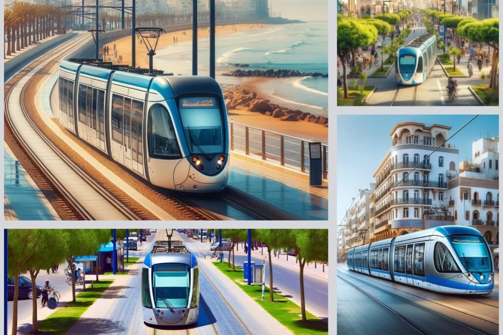 Morocco tramway